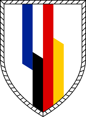 Deu Fra Brig - Deutsch Französische Brigade Wappen (300x407)