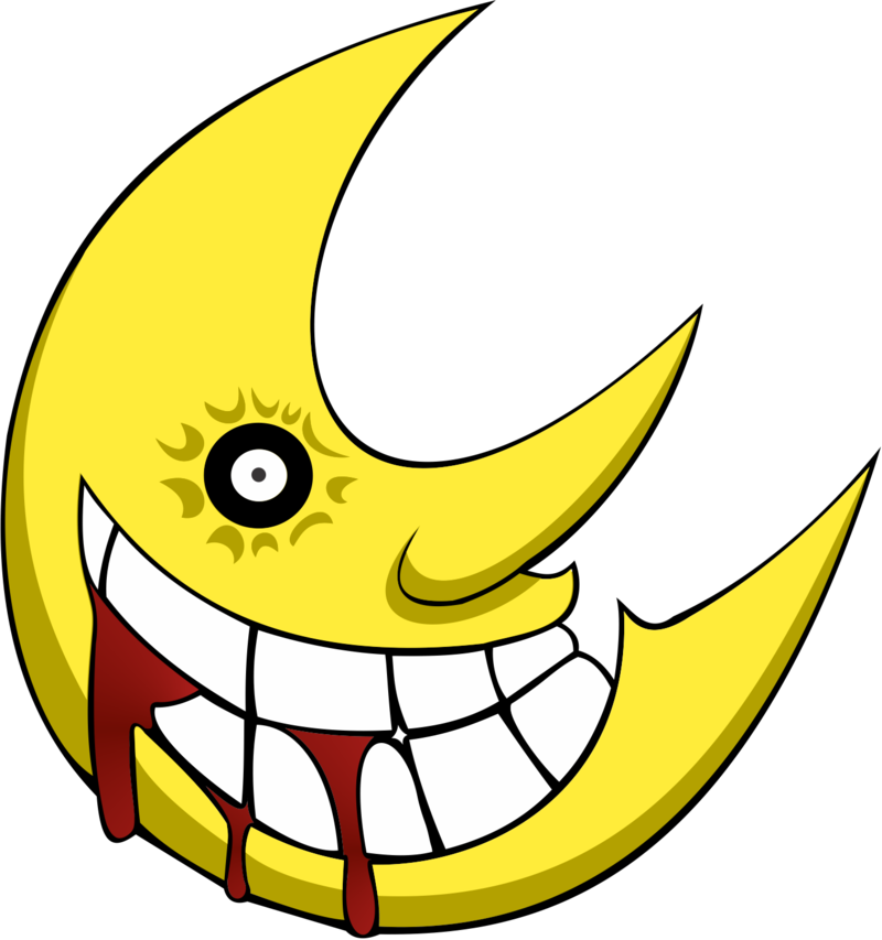 Moon Clipart Soul Eater Soul Eater Moon 800x853 Png Clipart Download