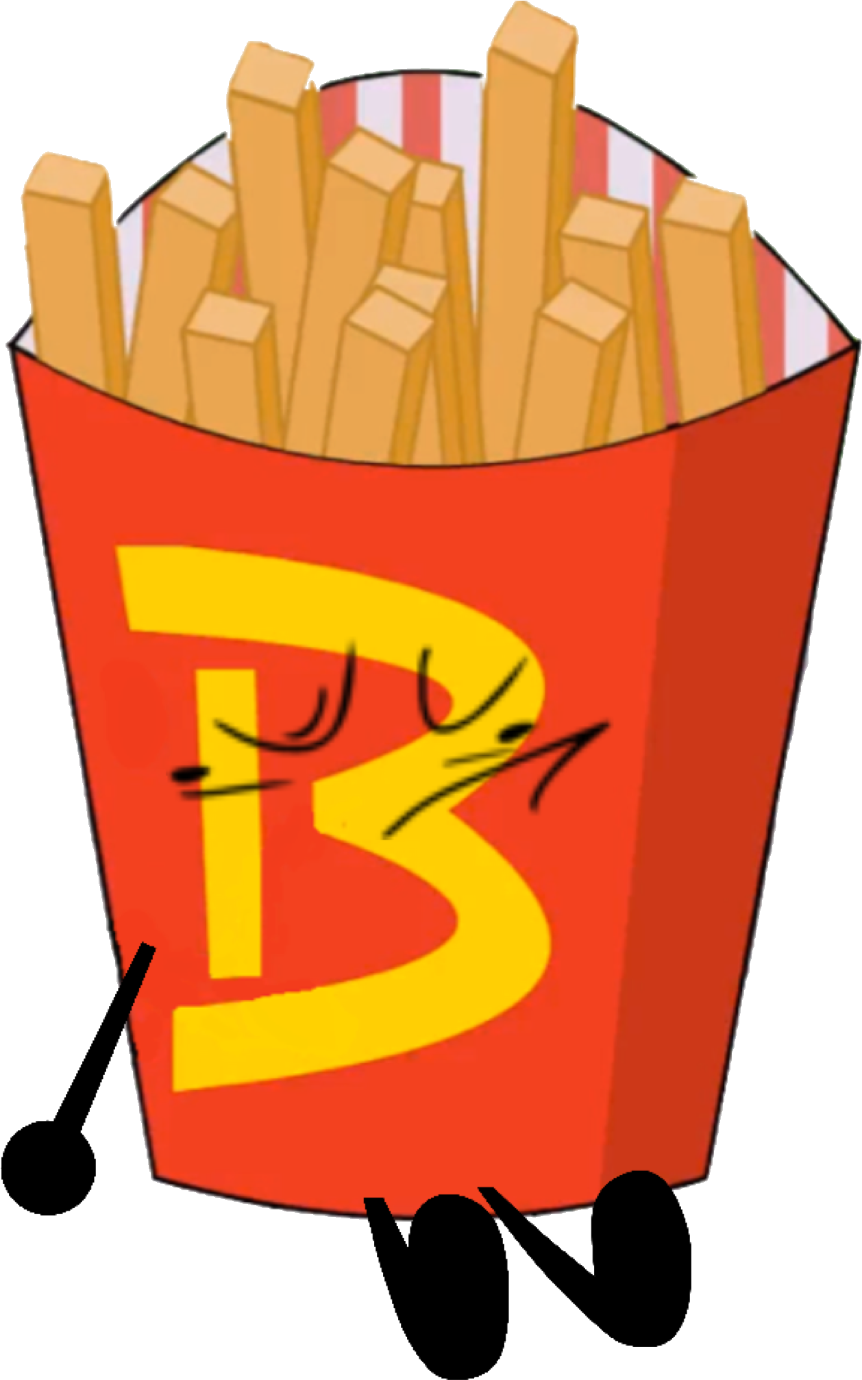 Fries - Fries Bfdi - (1374x2048) Png Clipart Download