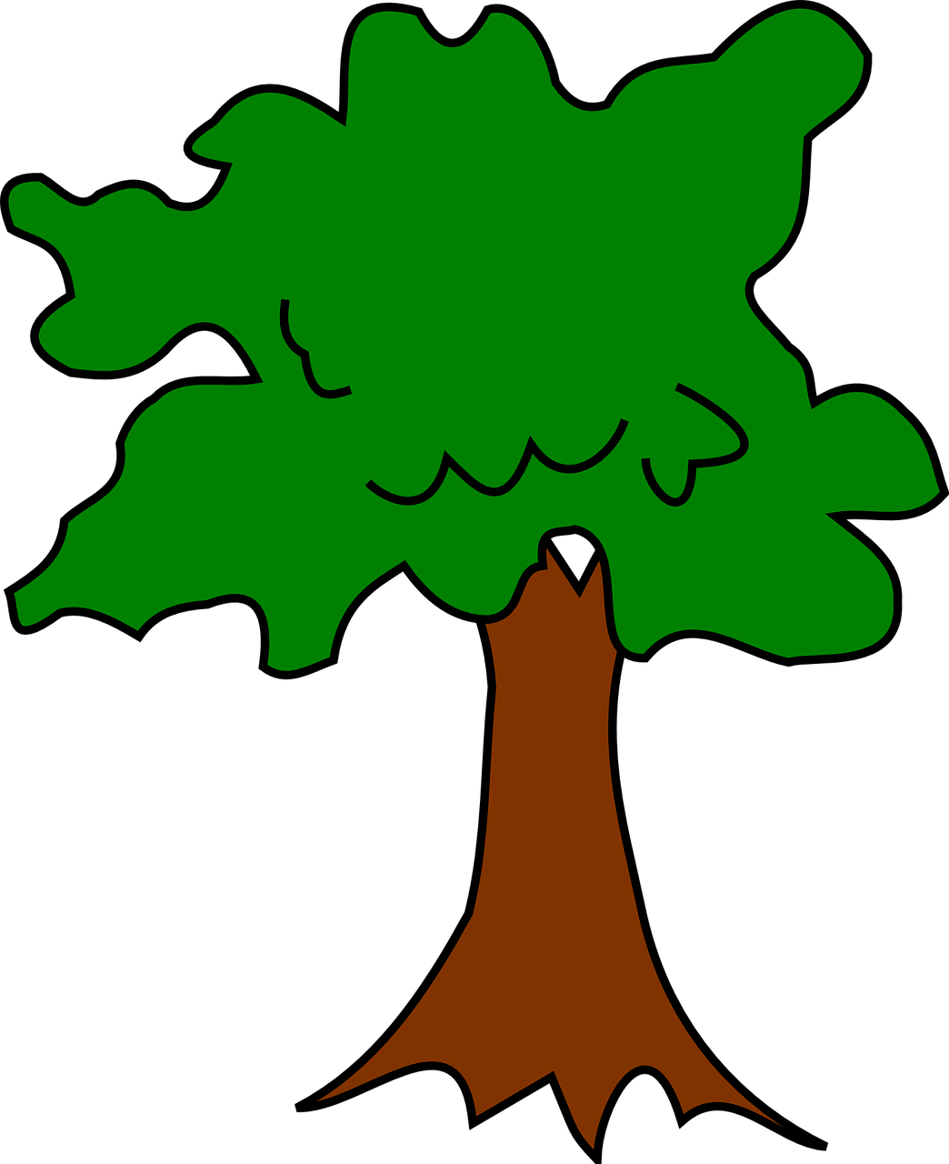 Tree Heraldic Symbol Design Png Image - Symbol - (1044x1280) Png ...