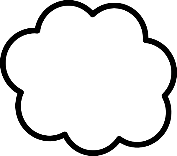 White Cloud Icon Png 600x528 Png Clipart Download