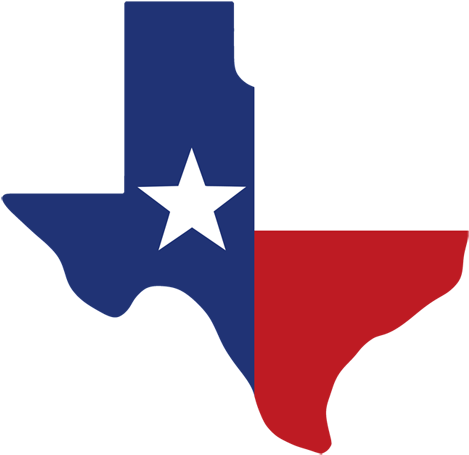 Texas Shape - Texas Flag On Texas - (508x485) Png Clipart Download