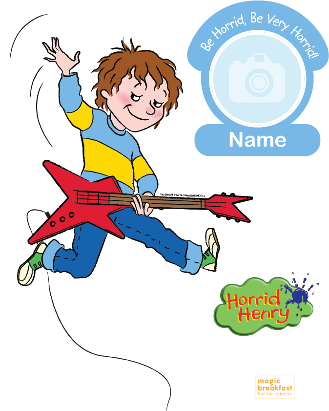 Horrid Henry T-shirt - Horrid Henry - (679x850) Png Clipart Download