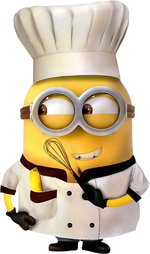 Imagens Png - Minions Chef - (640x1016) Png Clipart Download