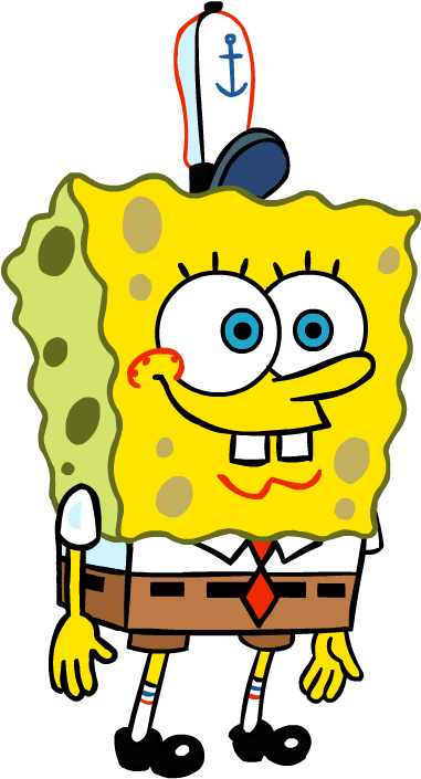 Oldspongebobstock5 25 13 - Old Spongebob Png - (500x750) Png Clipart 