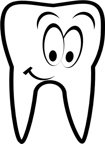 Tooth Smile Cliparts - Cartoon Eyes Clip Art (479x635)