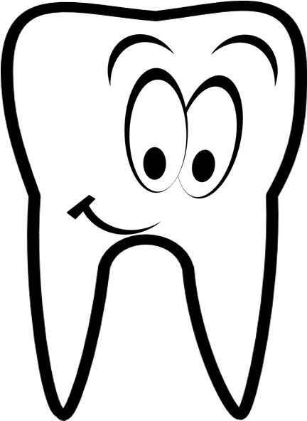 Tooth Smile Cliparts - Cartoon Eyes Clip Art - (479x635) Png Clipart 