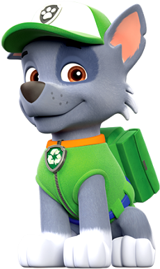 Badge Walmart Exclusive - Rocky From Paw Patrol - (480x445) Png Clipart ...