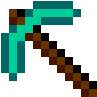 Minecraft Pickaxe - Minecraft Pickaxe - Full Size PNG Clipart Images ...