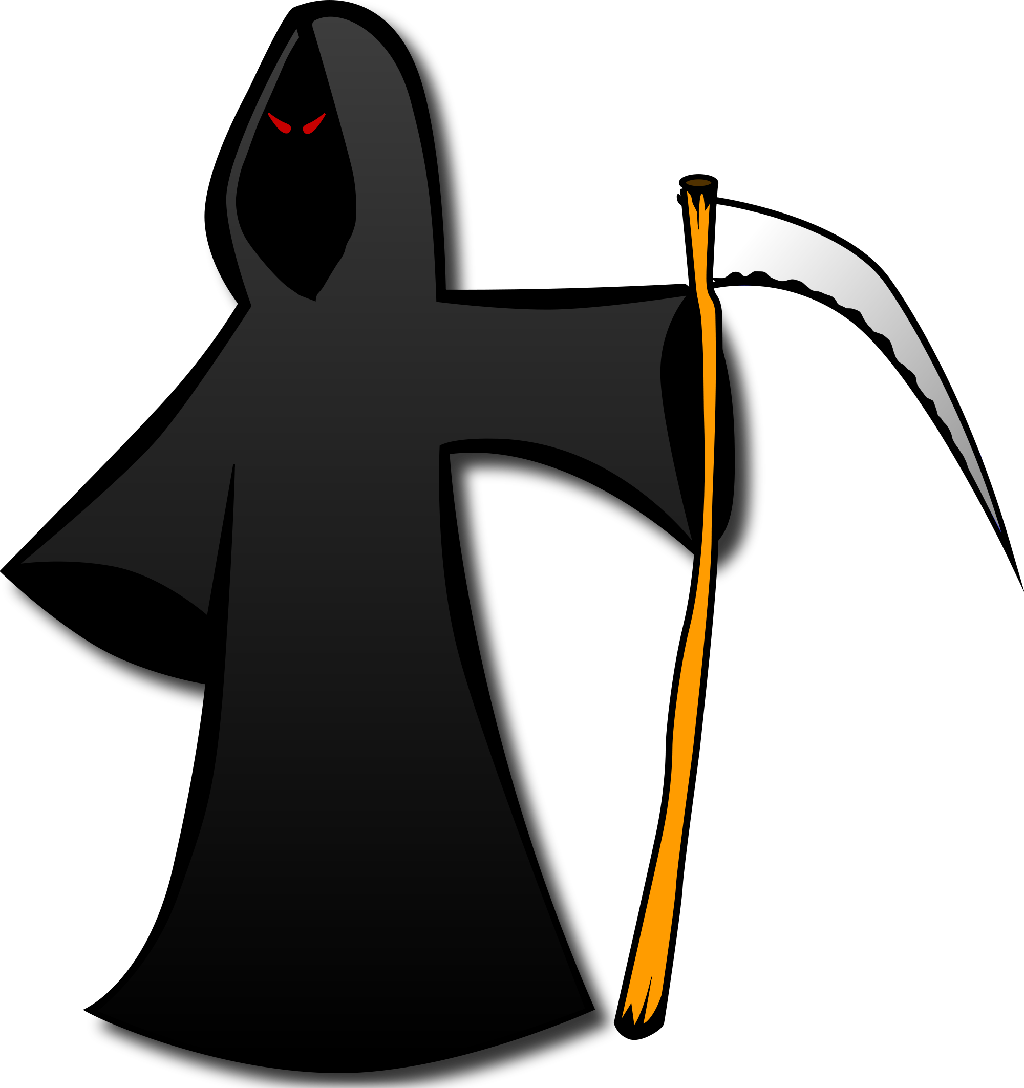 Simple Drawing Of Death (2000x2125) Png Clipart Download