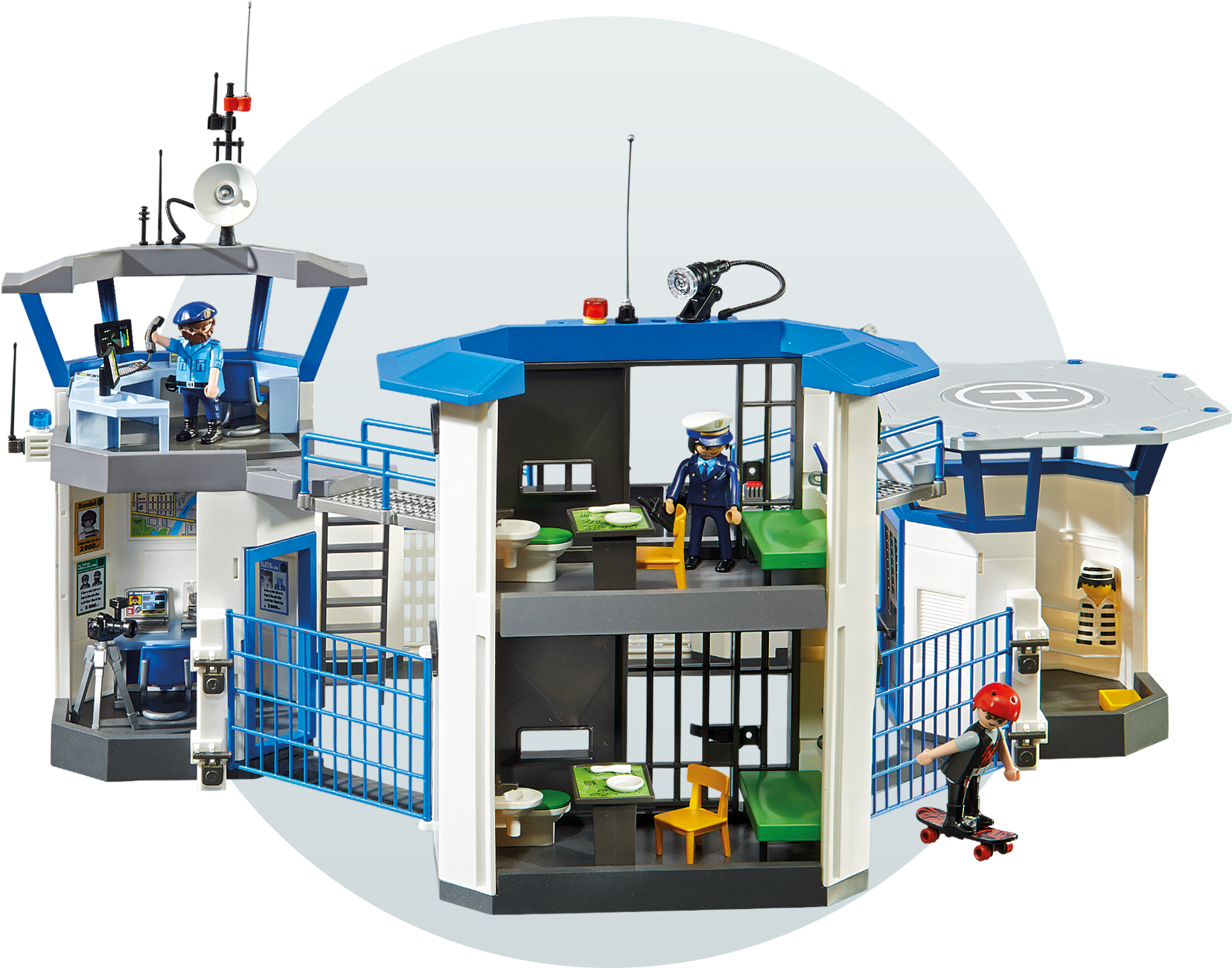 Http - //media - Playmobil - Com/i/playmobil/6919 Product - Playmobil Police Headquarters With Prison (2000x1400)