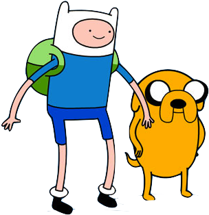 Finn - Adventure Time With Finn - (624x360) Png Clipart Download