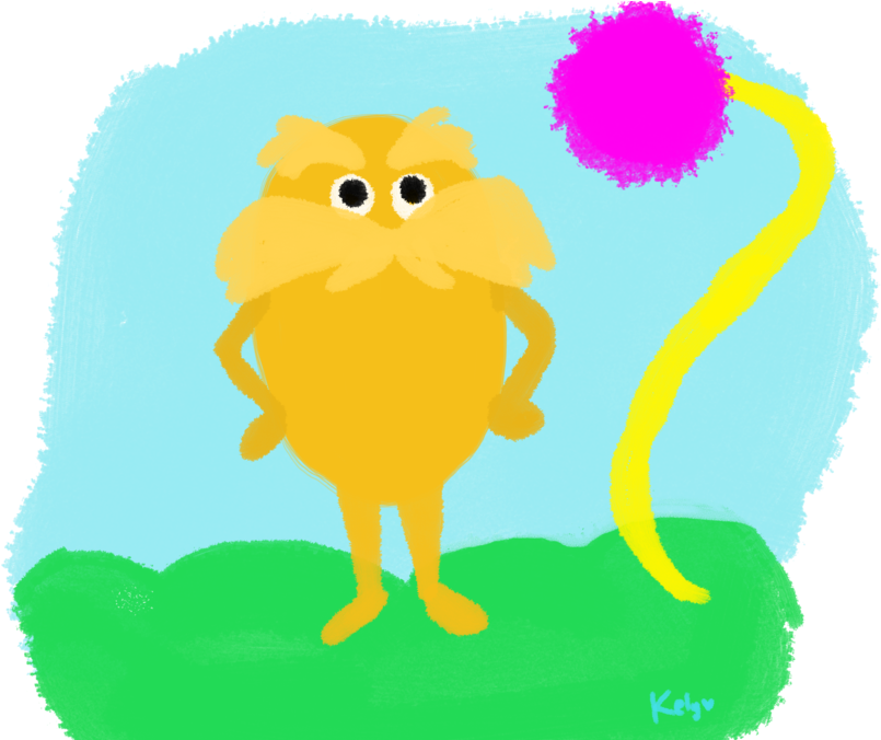 More Like The Lorax By ~jezuruz - The Lorax - (900x675) Png Clipart ...