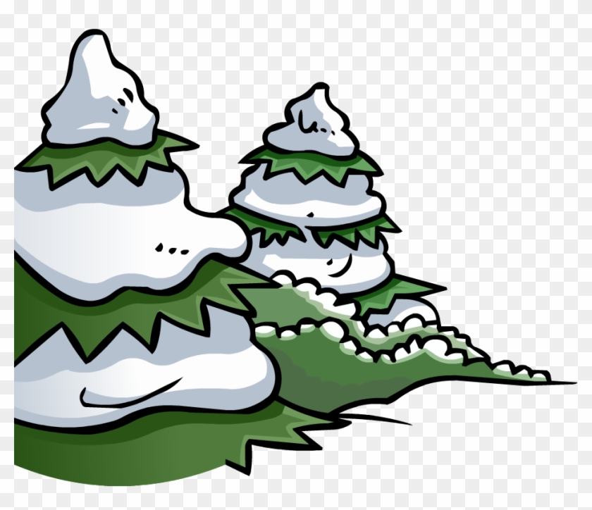 Pine Tree Cove - Club Penguin Christmas Tree #1187