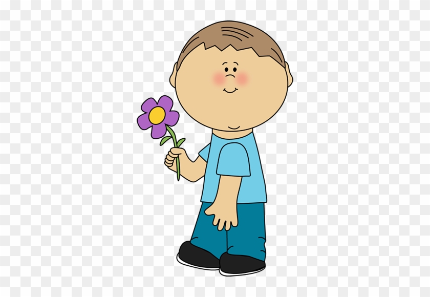 Boy Clipart Flower - Daughter In Law Happy Mothers Day #1704