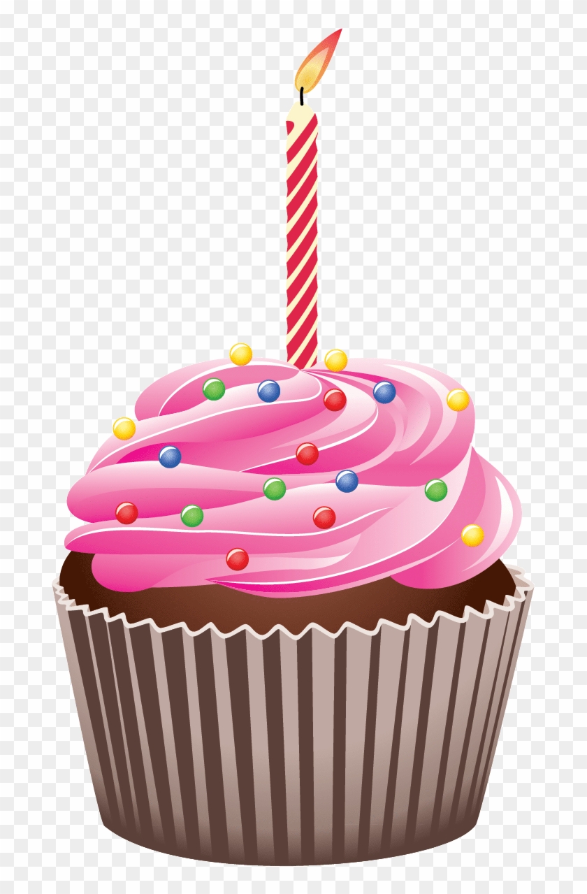 Happy Birthday Cupcake Clipart Birthday Cupcake Clipart Free Transparent Png Clipart Images