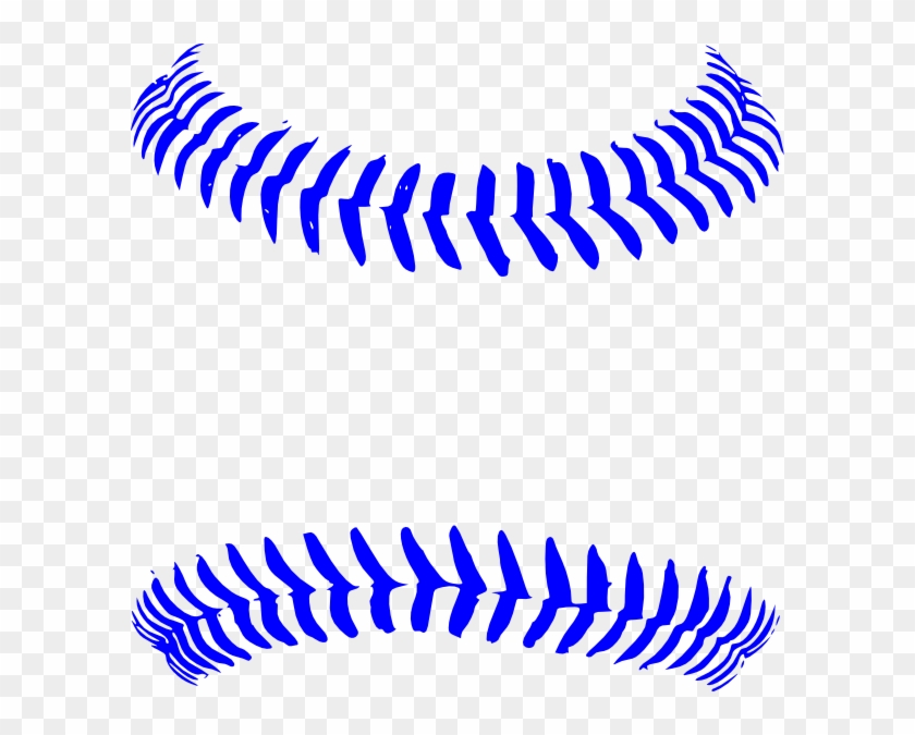 Blue Stitch Baseball Clip Art At Clker - Customize Baseball With Name Throw Blanket #3235