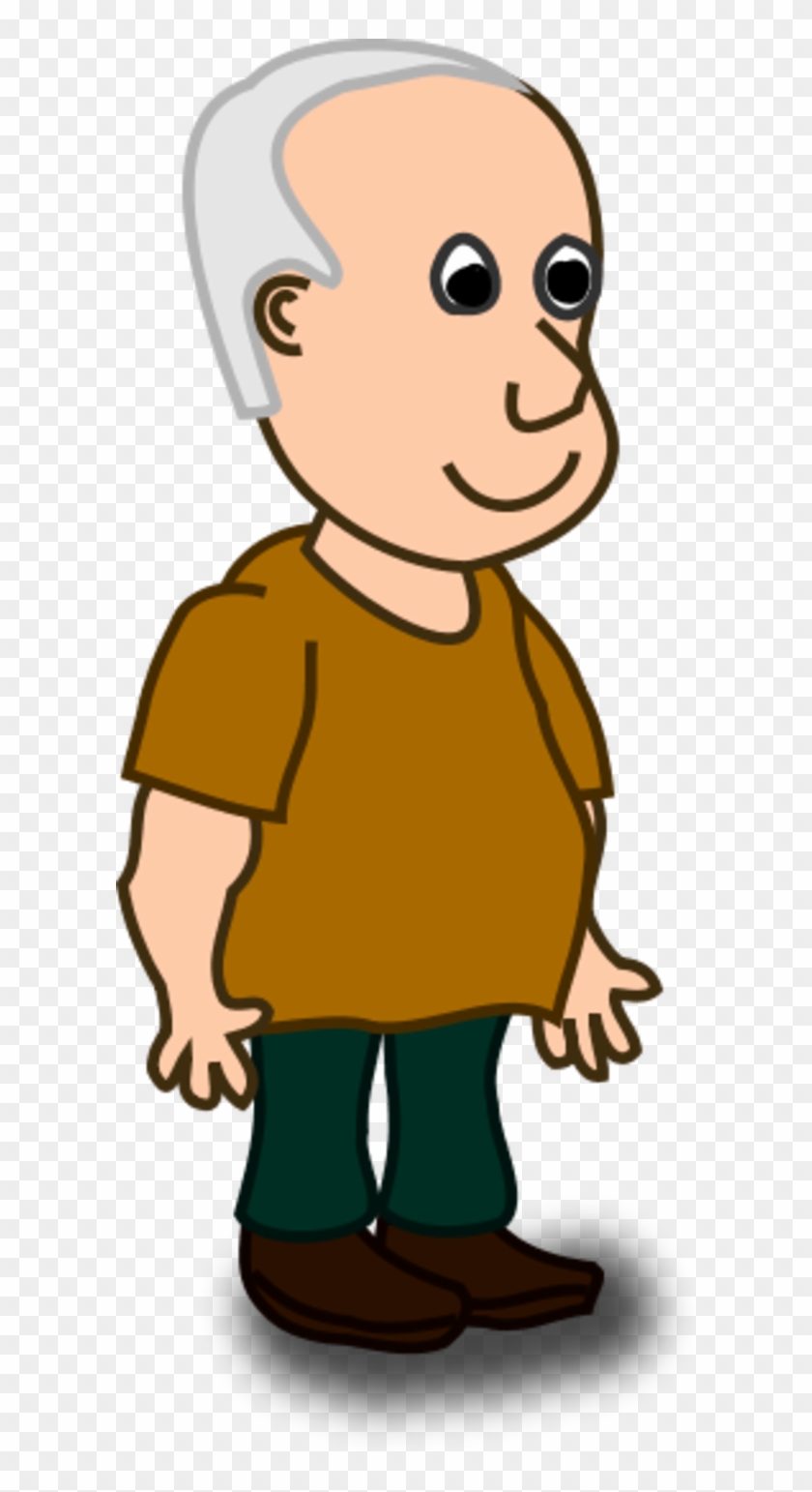 Person People Clipart Image - Older Man Clipart #4045