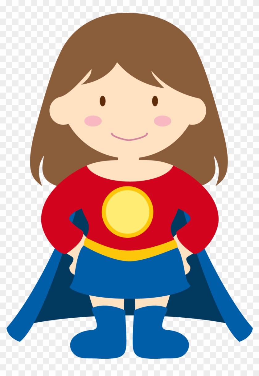 Kids Dressed As Superheroes Clipart Oh My Fiesta For - Superhero Clipart #4360