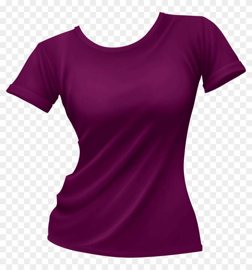 Female T Shirt Png Clip Art - Woman T Shirt Png #5688