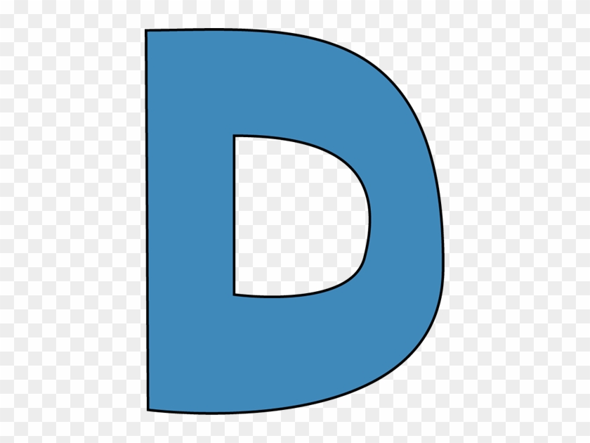 Clip Art D Blue Alphabet Letter D Clip Art Blue Alphabet - Roman ...
