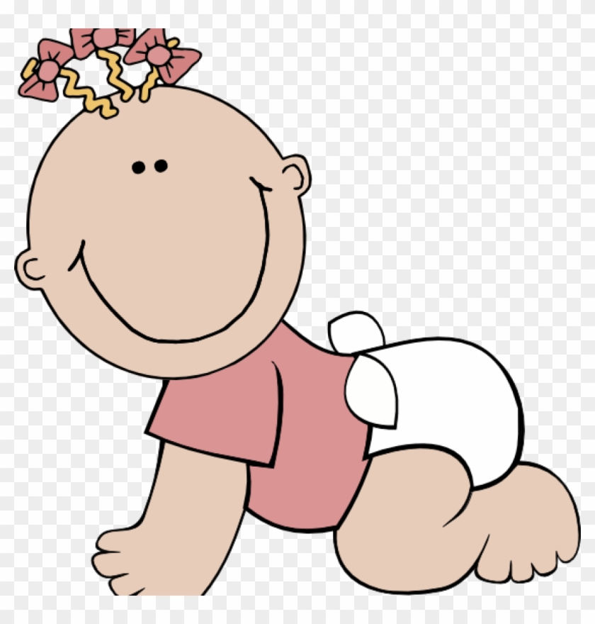Cute Baby Clipart Ba Girl Cute Clip Art At Clker Vector - Cute Baby Clipart #6822