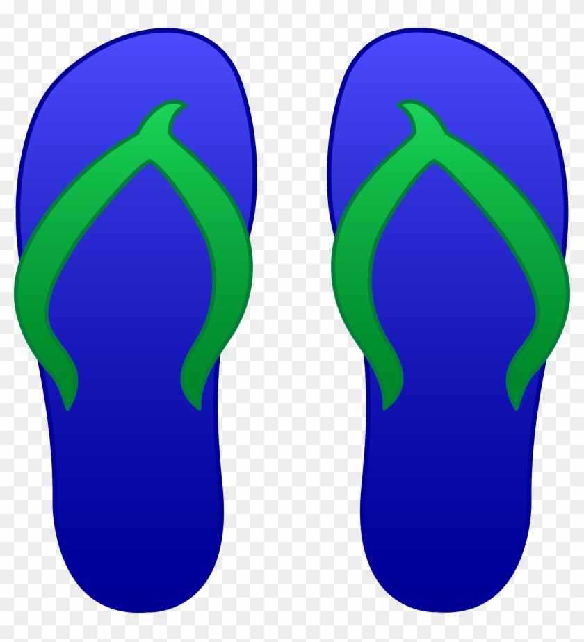 Summer Shoes Cliparts - Clip Art Flip Flops - Free Transparent PNG ...