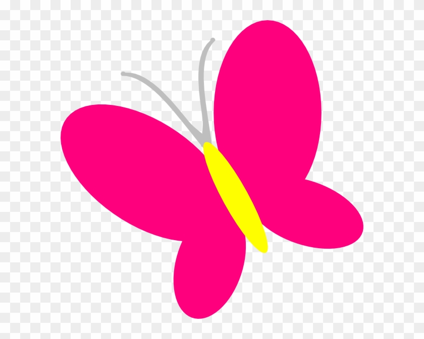 Pink Butterfly Clipart Clipart Panda - Clip Art Butterfly Pink #9659
