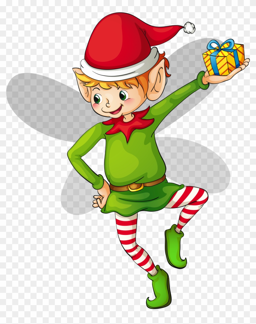 Free Christmas Elf Clip Art Free Rf Christmas Elf - Elf Clipart Png #11304