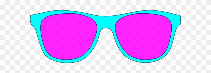 Clip Art Sunglasses Clipart Image - Clip Art Pink Sunglasses #11420