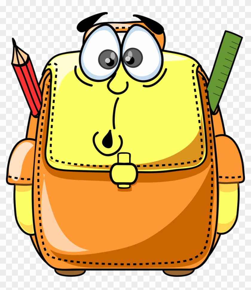 Free School Things Clipart, Download Free Clip Art, Free Clip Art on Clipart  Library | Bags, Backpacks, Clip art