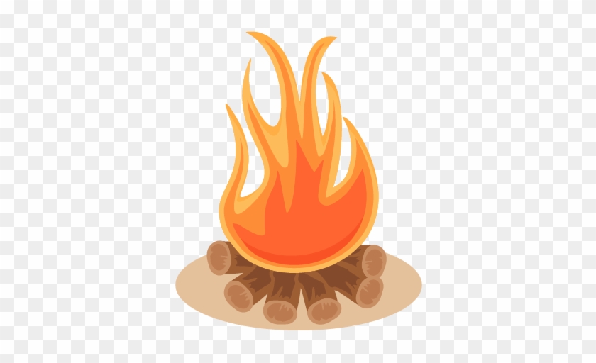 Campfire Svg Scrapbook Cut File Cute Clipart Files - Clip Art #14010