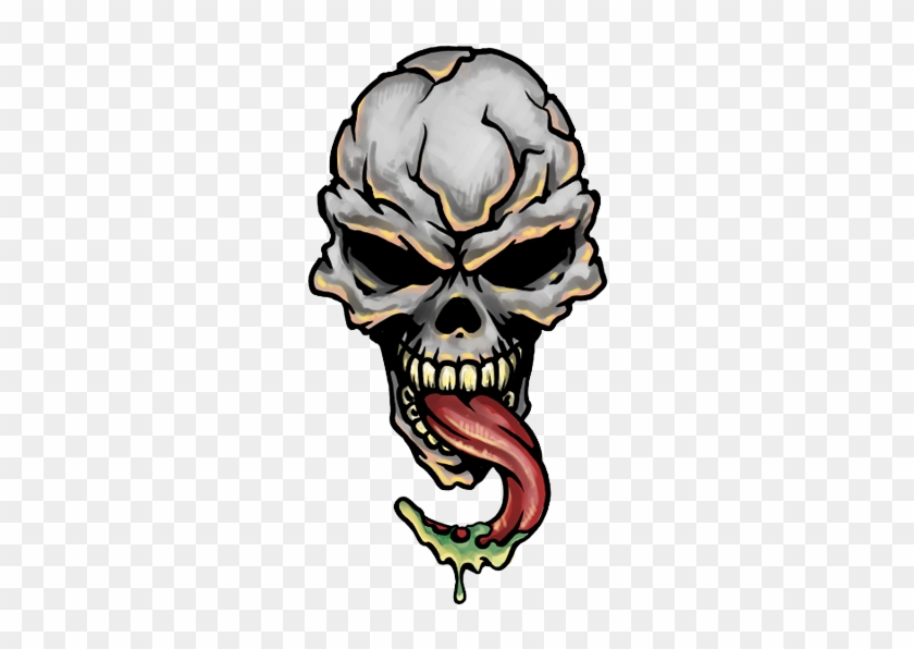 demon skull tattoos designs