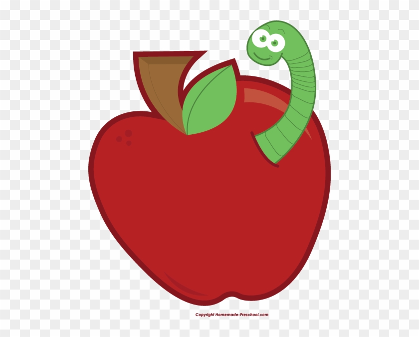 Apple - Worm - Clip - Art - Clip Art #15499