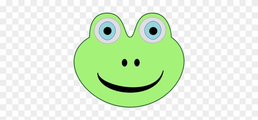 Frog Face Clipart #15575