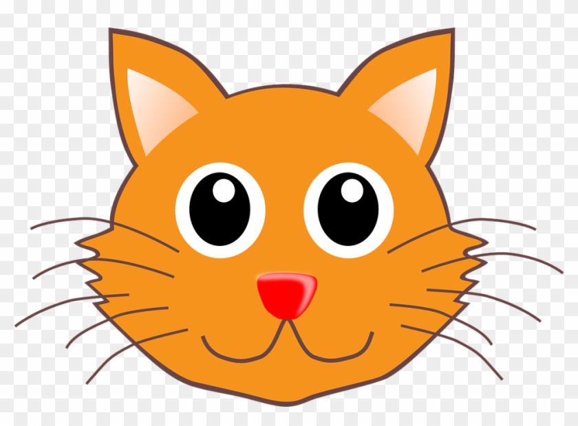 Feline Clipart Cat Face - Cartoon Cat Face #15630