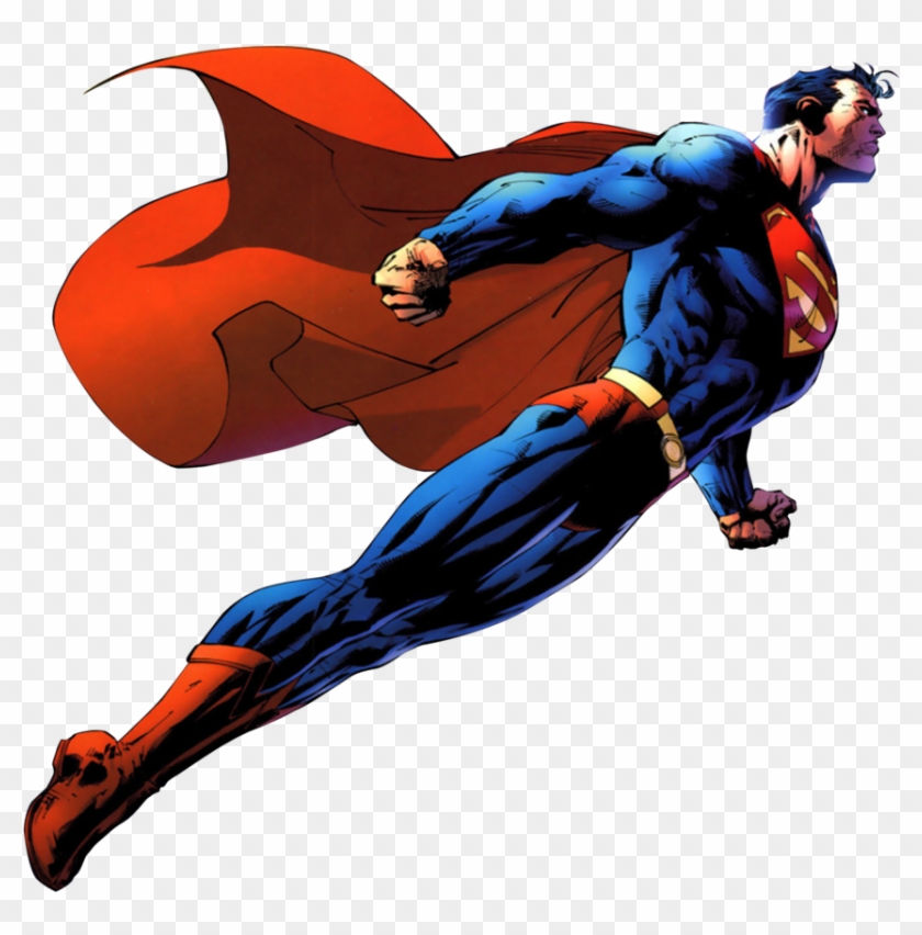 Superman Clip Art - Superman Flying Transparent Background #16858