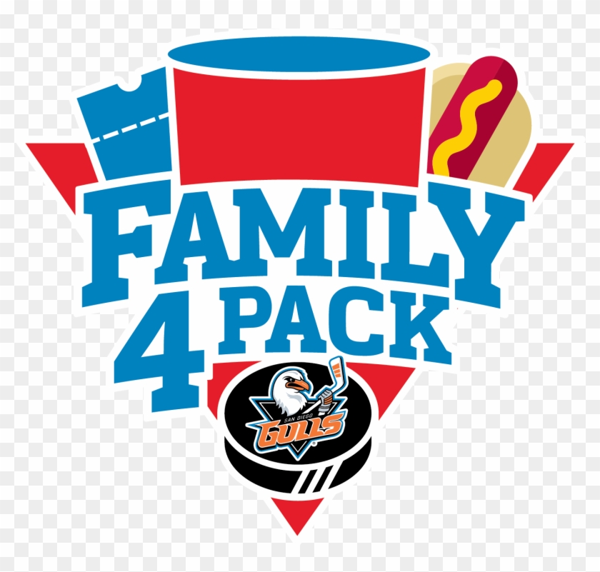 The San Diego Gulls Family Four Pack Is A Great Way - Family Pack