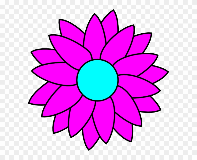 easy flowers coloring pages