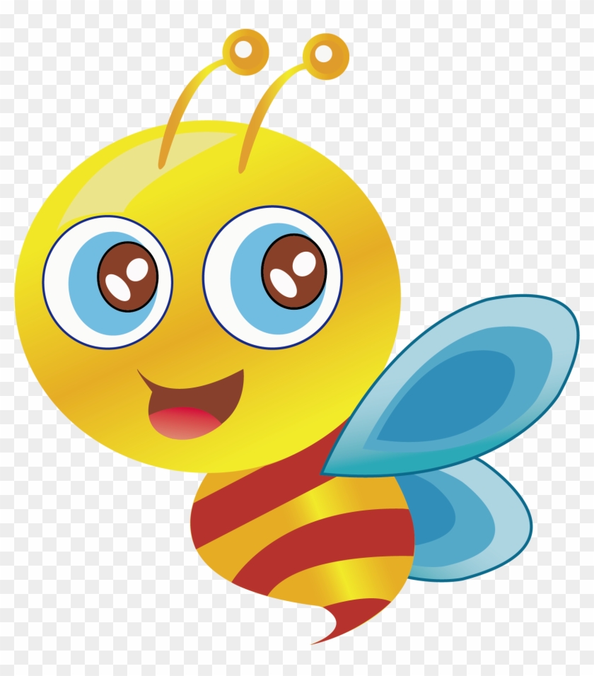 Bee Butterfly Clip Art - Bee Butterfly Clip Art #79921