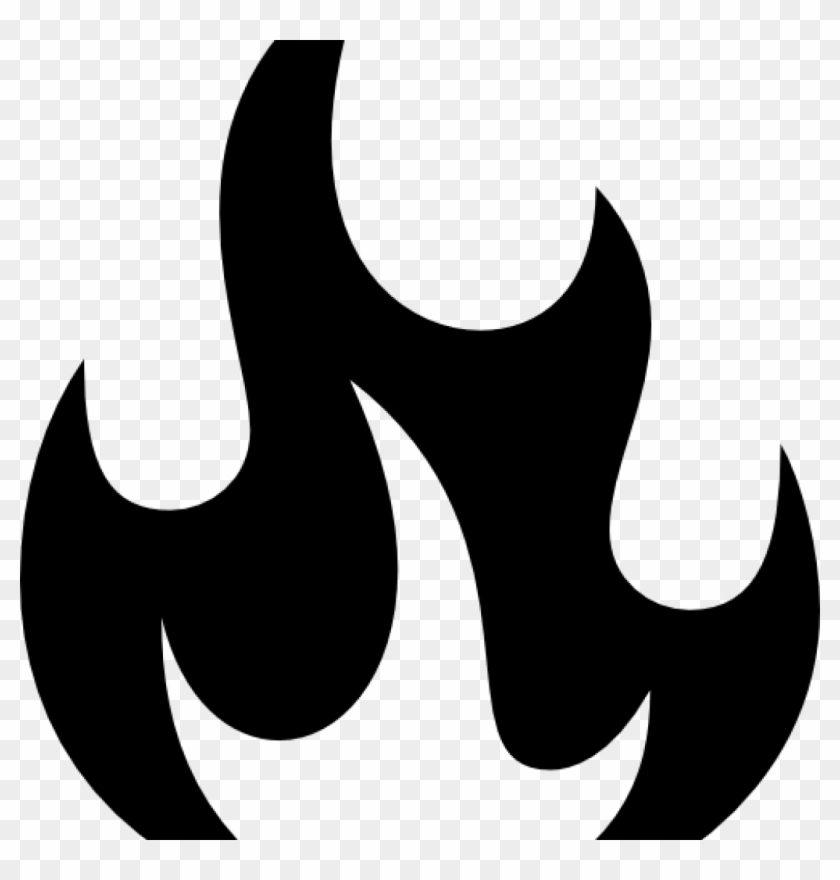 Fire Clipart Black And White Fire Clip Art At Clker - Clip Art #80208