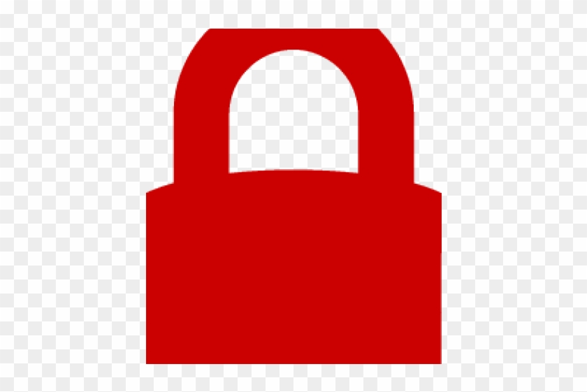 Lock Clipart Red Lock - Bag #461289