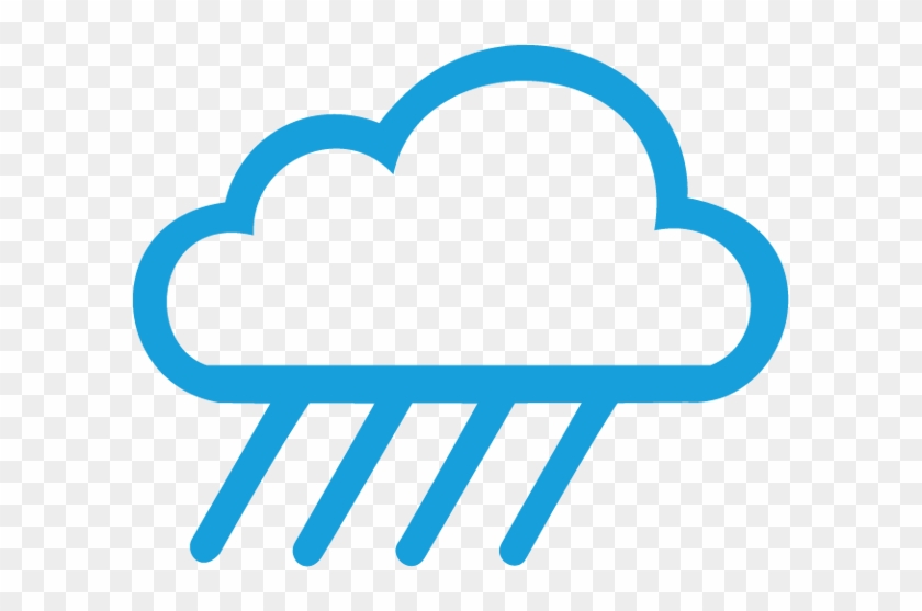 Free Download, Png And Vector - Raincloud Icon #462430