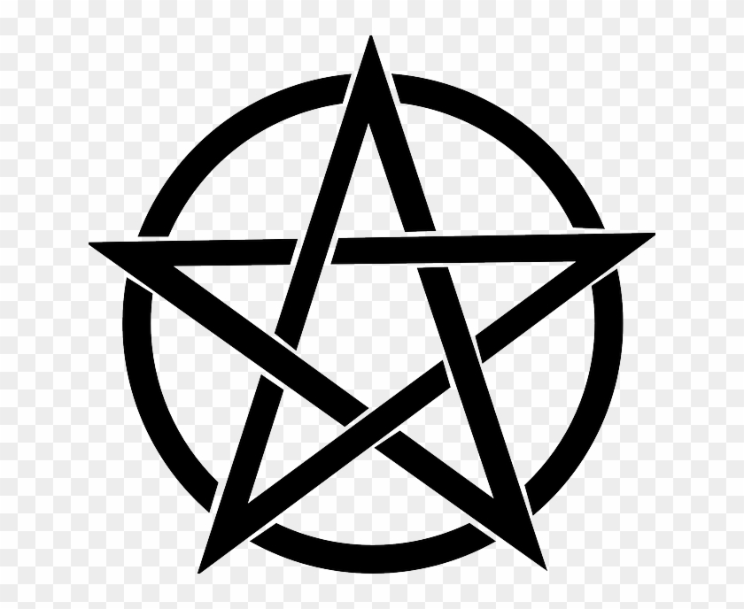 Wicca, Pagan, Witch - Pentagram Vector #462713