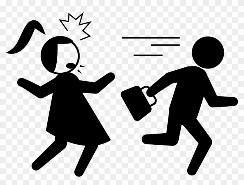 Criminal Running With Stolen Woman Bag Comments - Factor De Riesgo Publico #463712