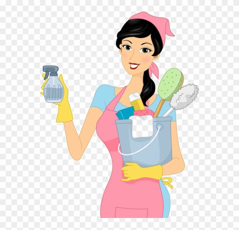 Personnages, Illustration, Individu, Personne, Gens - Maid Service Cartoon #466040