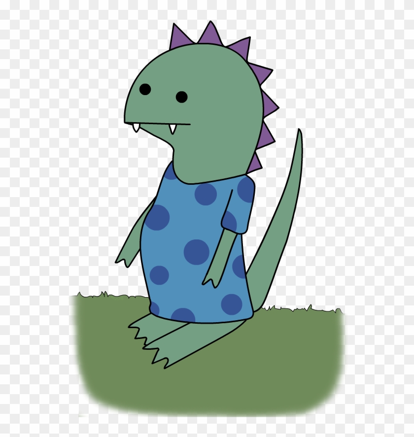 Dinosaur In Pajamas By Aaronsdev - Cartoon #466647