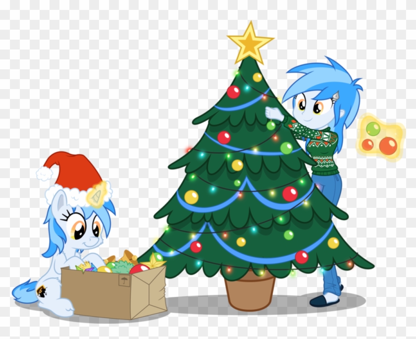 Christmas Vector Of The Mlp Vc Mascot By Pirill Poveniy - Cartoon #468150