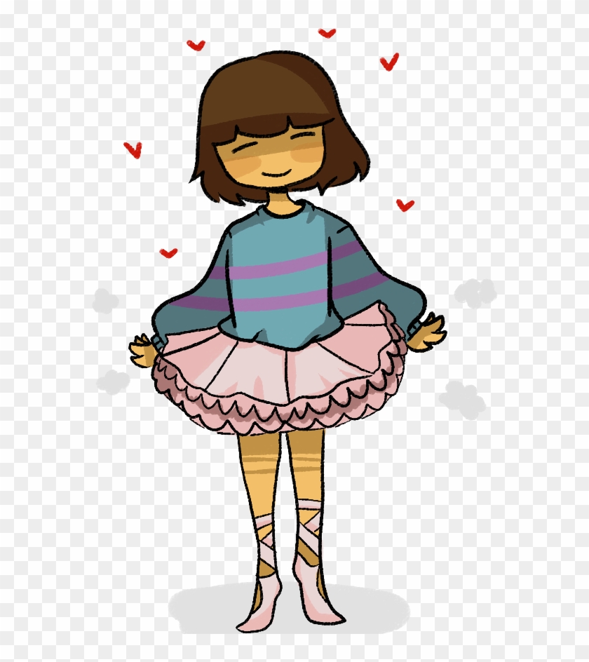 Dusty Tutu By Faciensmalum - Frisk In A Tutu #468437