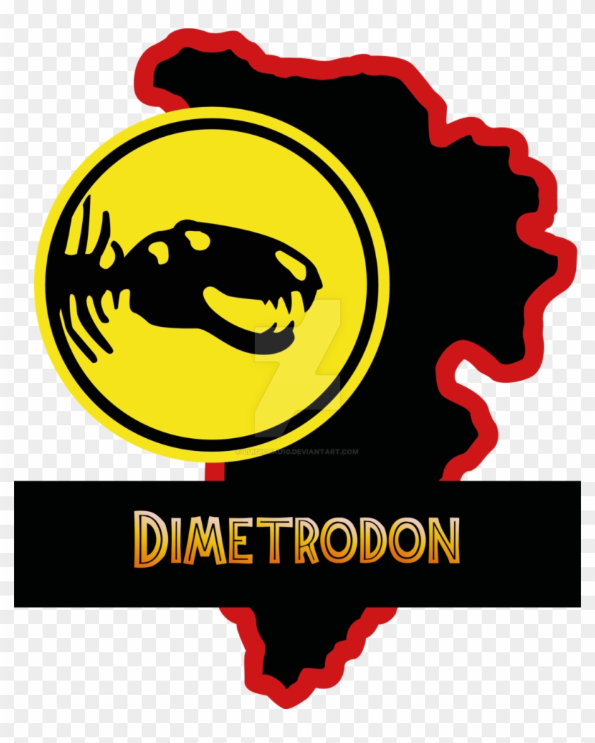 07 Dimetrodon Paddock Jp By Luigicuau10 D8ul9gb Jurassic Park Paddock Signs Full Size Png 